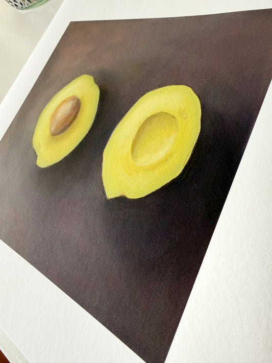 The Perfect Half (Avocado)- Print (Limited Edition)