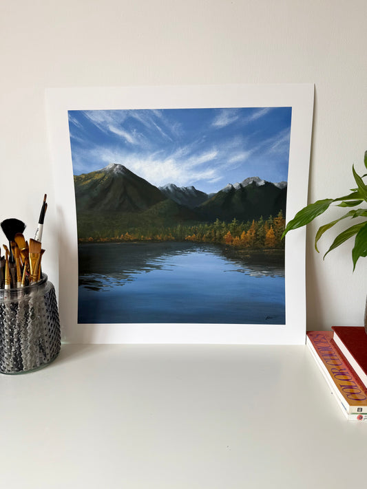 Calm Reflections- Canadian Rockies - Print (Limited Edition)