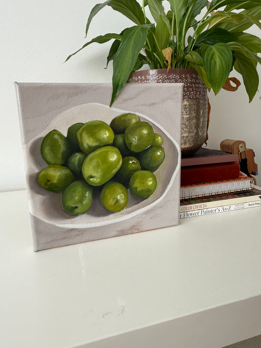Aperitivo (A Study of Olives)- Original Artwork