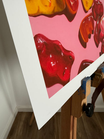 'Sugar Crash' Gummy Bears - Print (Limited Edition)