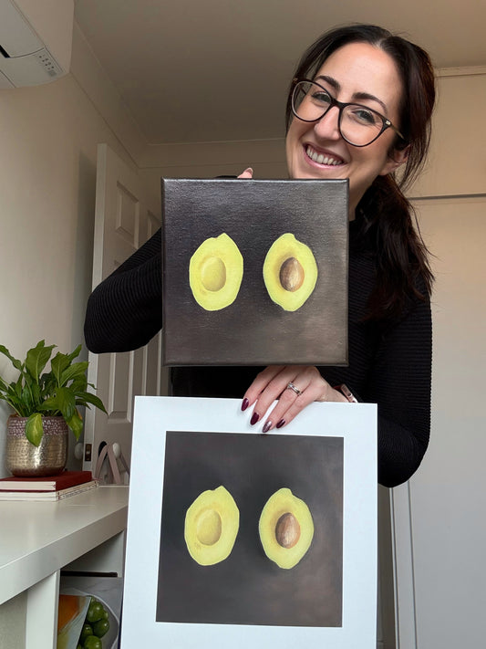 The Perfect Half (Avocado)- Original Artwork