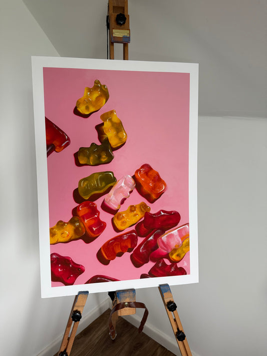 'Sugar Crash' Gummy Bears - Print (Limited Edition)