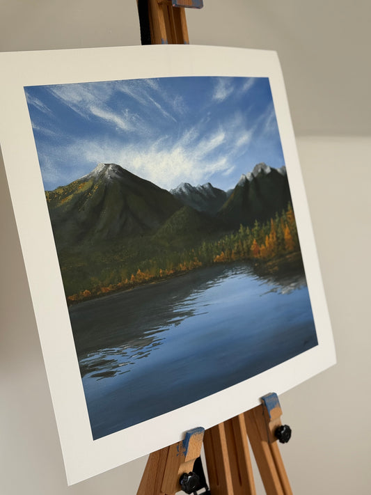 Calm Reflections- Canadian Rockies - Print (Limited Edition)