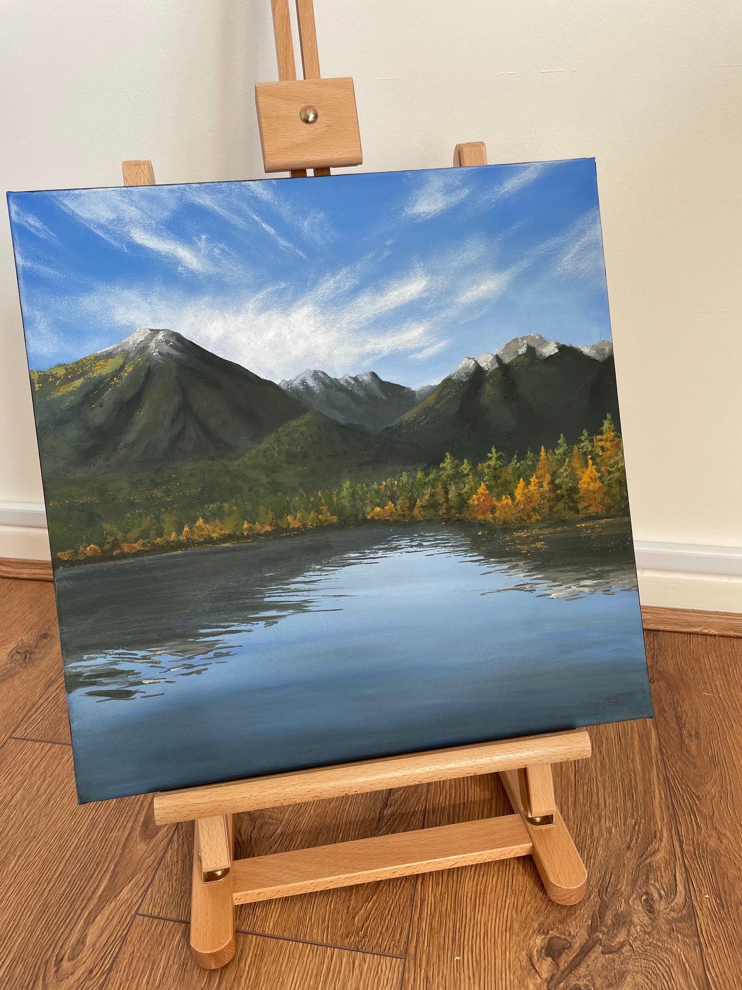 Calm Reflections- Canadian Rockies - Original Artwork