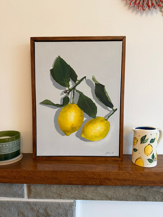 ‘When life gives you Lemons’  - Original Framed Artwork