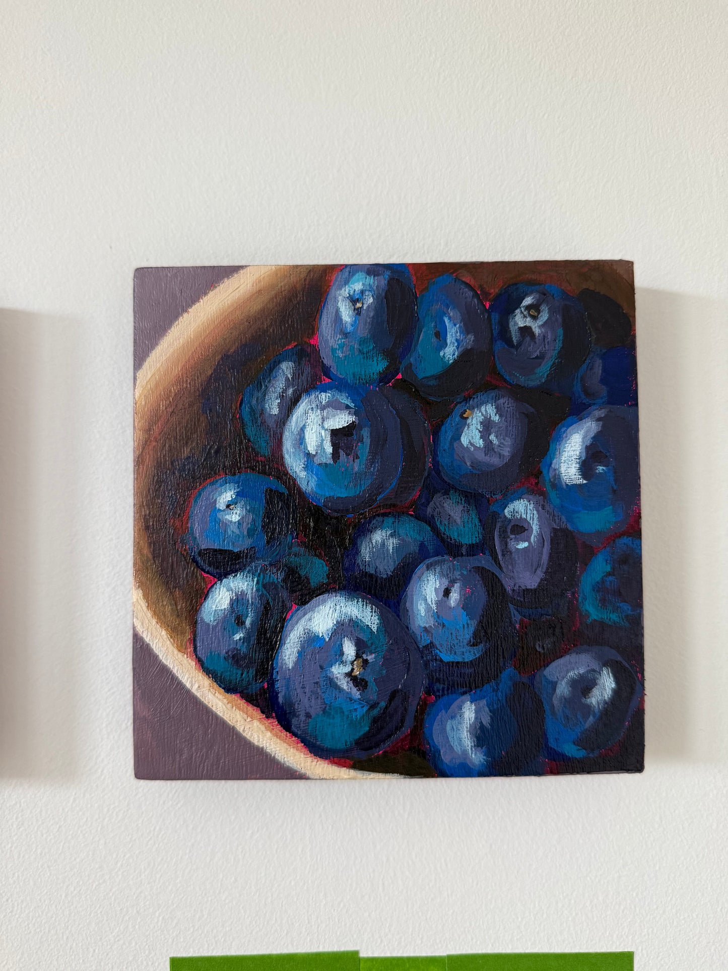 Mini Original Series: 'Blueberries' Original Artwork [Day 3]