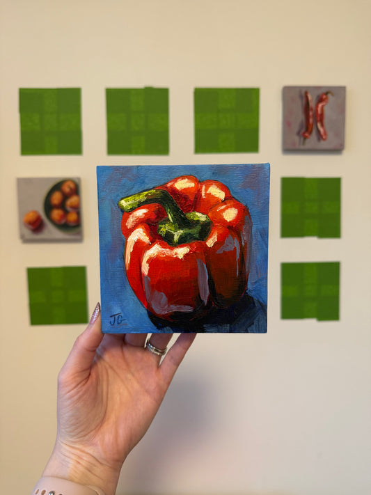 Mini Original Series: 'Bell Pepper' Original Artwork [Day 8]