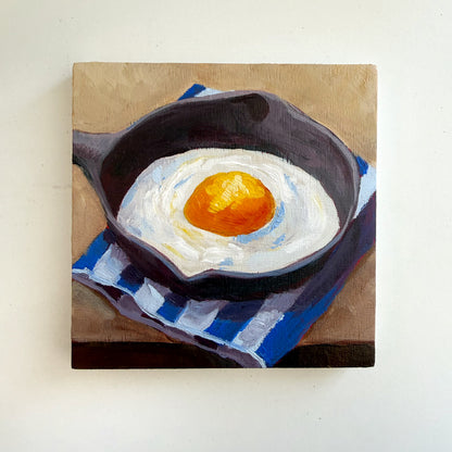 Mini Original Series: 'Fried Egg' Original Artwork [Day 10]