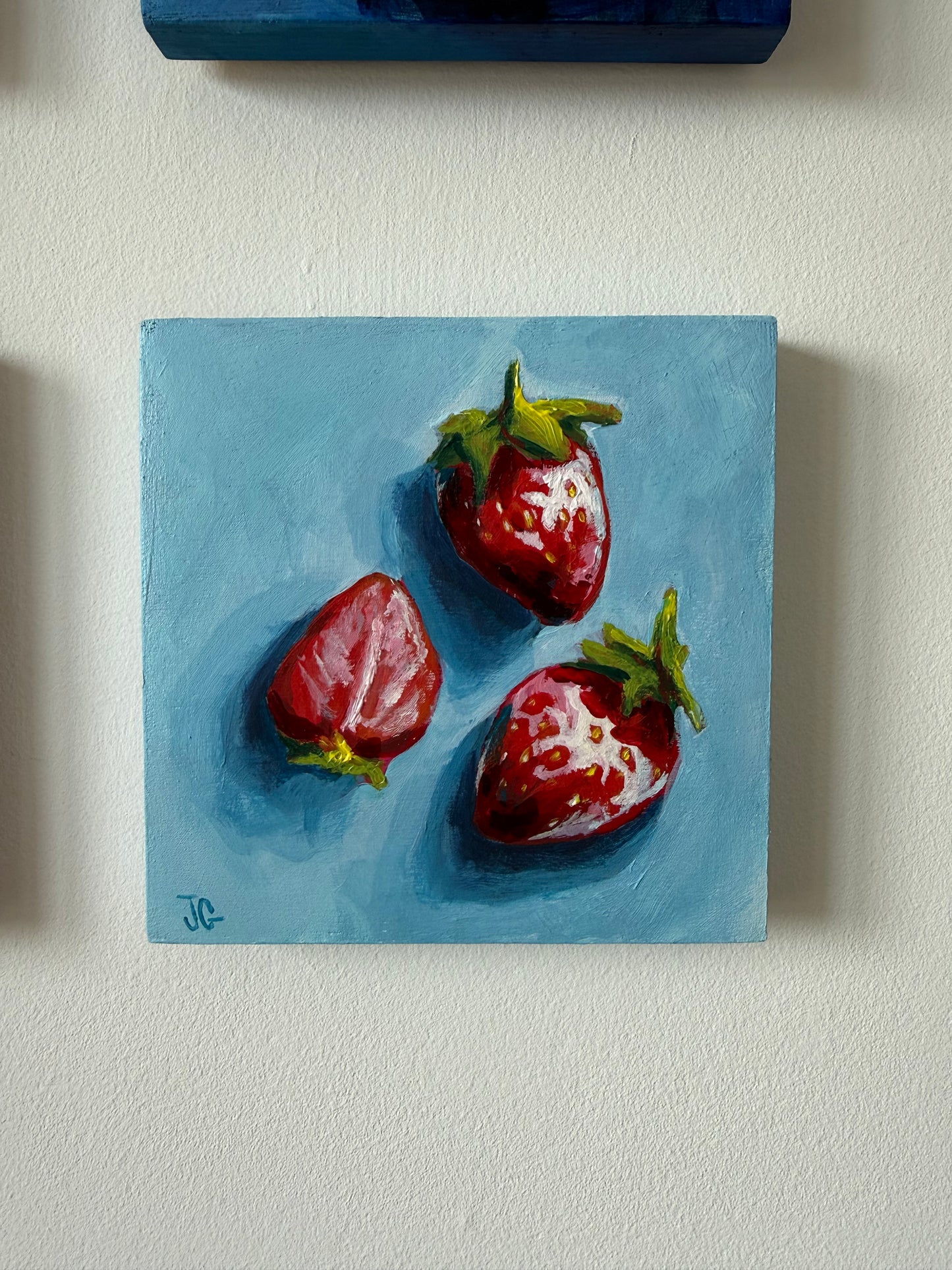 Mini Original Series: 'Strawberries' Original Artwork [Day 12]