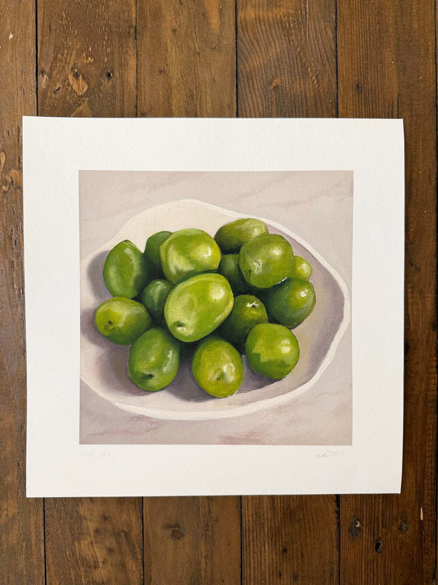 Aperitivo (A Study of Olives)- Print (Limited Edition)