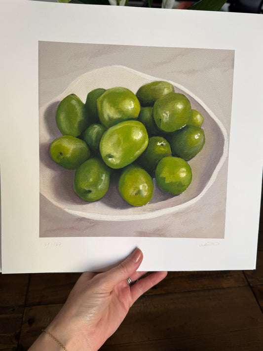 Aperitivo (A Study of Olives)- Print (Limited Edition)