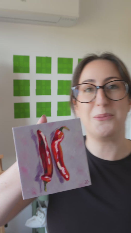 Mini Original Series: 'Chilli' Original Artwork [Day 4]